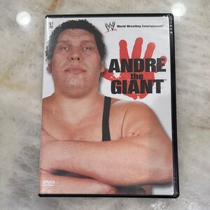 WWE Andre the Giant DVD - Black and Red Cover